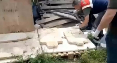 İzinsiz kazı yapan kişiye Jandarma'dan operasyon