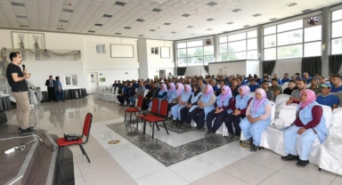 Osmangazi Temizlik personeline ‘Şüpheli paket’ eğitimi