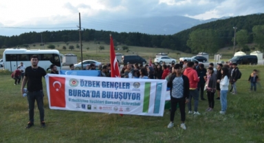 Özbek öğrenciler Bursa’da buluştu