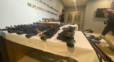 Silah operasyonunda 4 tutuklama