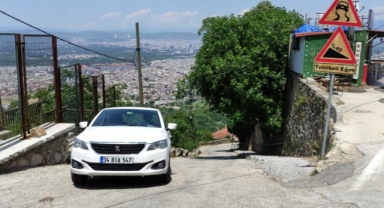 Uludağ yolunda navigasyon uçuruma sürüklüyor...