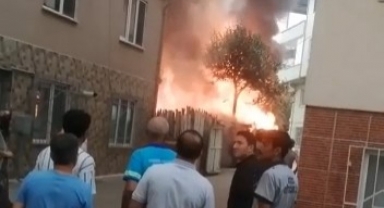 Yürekleri ağza getiren yangın