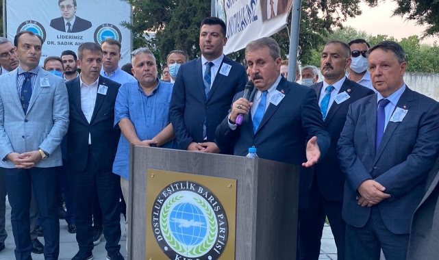 BBP heyeti Gümülcine'de Sadık Ahmet'i andı