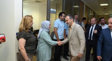 Bursa Büyükşehir ailesi bayramlaştı