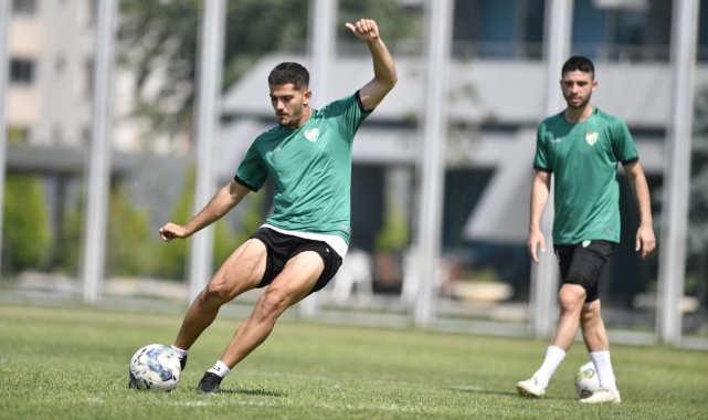 Bursaspor şut çalıştı