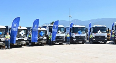 Büyükşehir filosuna 16 araçlık takviye