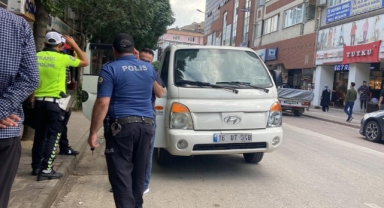 Çaldığı araçla emniyet müdürüne yakalandı