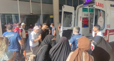Hasta yakınları 112 ekibine saldırdı