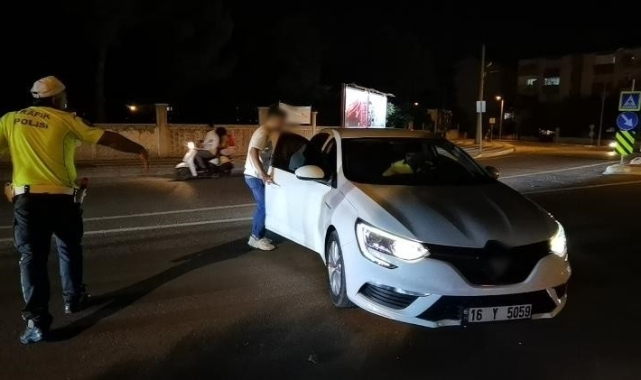 Havaya ateş açılarak durduruldu