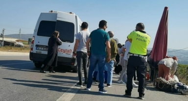 İnsan dolu kamyonet trafikten men edildi ortalık karıştı