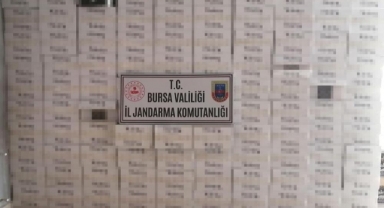 Jandarmadan yarım tonluk kaçak sigara operasyonu