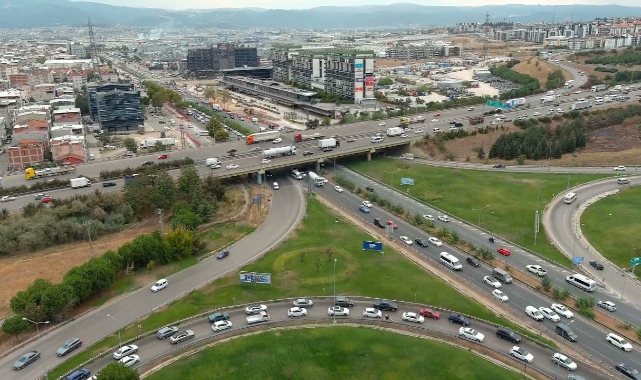 Mudanya yolunda trafik düzenlemesi