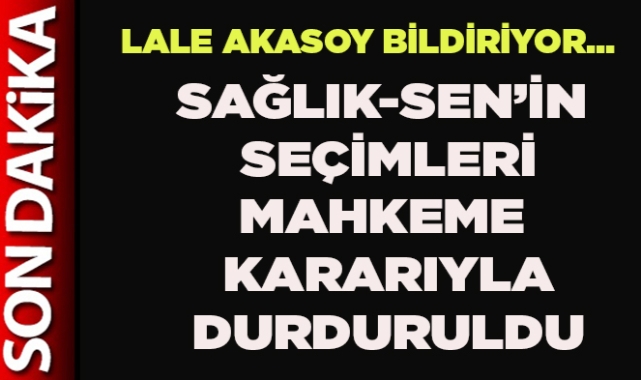 Sağlık-Sen seçimlerinde şok gelişme