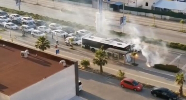 Sürücü ve araçlar trafikten men edildi