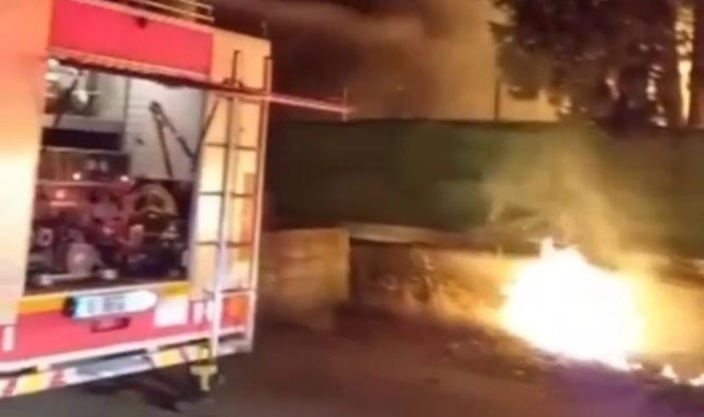 Trafo bomba gibi patladı