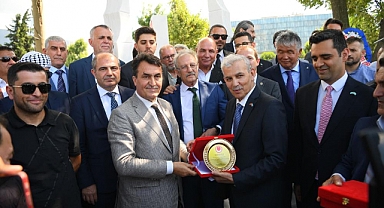 Türkmeneli Şehitler Anıtı törenle açıldı