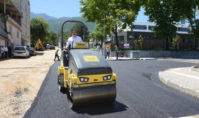 Yıldırım'ın yolları yenileniyor