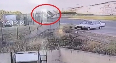 18 işçinin ölümden döndüğü anlar kameralarda