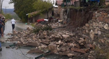 Bursa’nın dağ ilçesini dolu vurdu