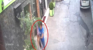 Camideki hırsızlık anı güvenlik kameralarına yansıdı