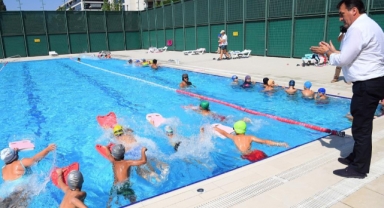 Çocuklar sağlıklı hayat için 'Kulaç' atıyor