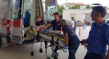 Feci kaza araç kamerasında