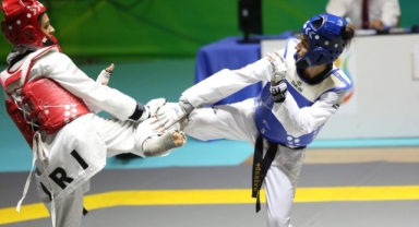 Gümüş madalyayı Bursalı sporcu kazandı