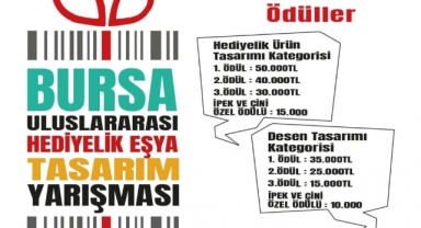 Hediyelik tasarımları Bursa için yarışacak