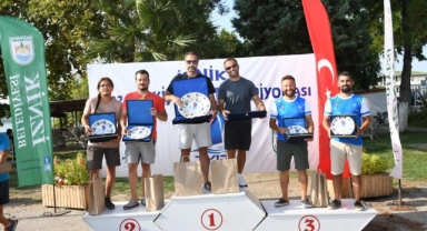 İznik Gölü'nde şampiyonlar belli oldu