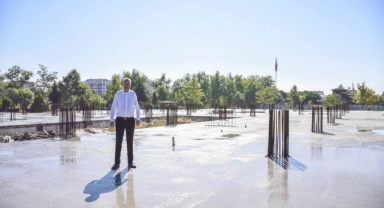 Karacabey’deki Kültür Merkezi inşaatında çalışmalar başladı