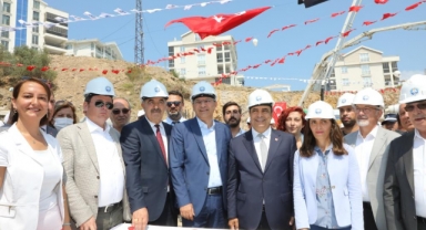 Mudanya kapalı pazar yerinin temeli törenle atıldı