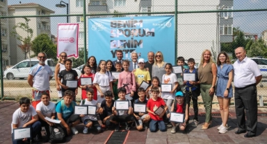 Nilüfer’de çocuklar tırmanış sporuyla tanışıyor