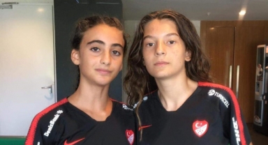 U15 Futbol Kız Milli Takım aday kadrosuna iki sporcu