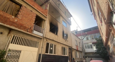 3 katlı binada yangın: 1 kişi ağır yaralandı