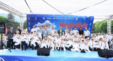 Bursa Büyükşehir'den Merinos’ta sünnet şöleni