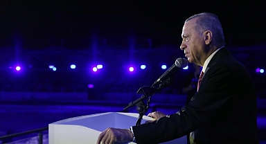 Cumhurbaşkanı Erdoğan Göçebe Oyunları için Bursa'da