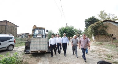 İnegöl'de kırsal mahalleler konfora kavuşuyor