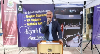 İnegöl'e yeni meydan ve mahalle konağı
