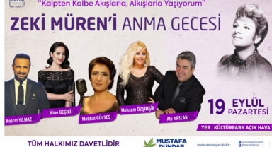 Osmangazi’den Sanat Güneşine Vefa Gecesi