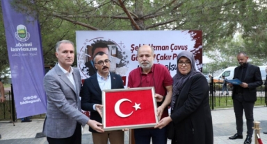 Şehit Gökhan Çakır Parkı törenle açıldı