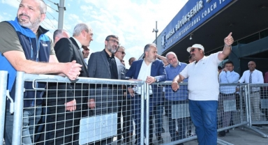 Terminal çatısında sona geliniyor