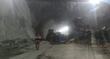 Tünel inşaatında göçük:2 ölü