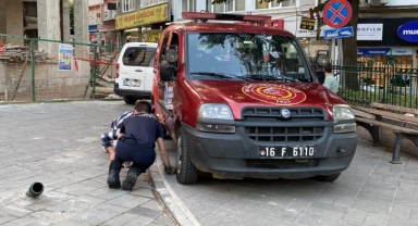 Yavru kediye çifte kurtarma operasyonu