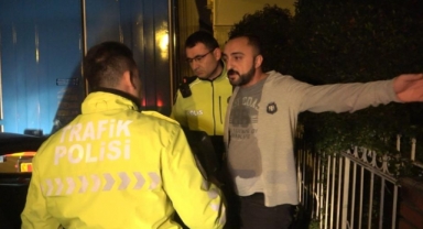 Alkolmetreye üflememek için elinden geleni yaptı