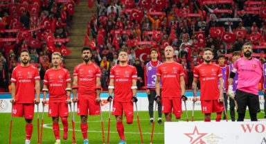 Ampute Futbol Dünya Kupası şampiyonu Türkiye!
