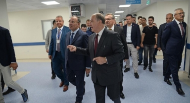 Bakan Bozdağ BUÜ Hastanesi’nin yenilenen acil servisini açtı