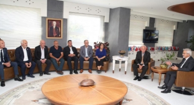 Başkan Erdem muhtarlar'la biraraya geldi