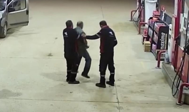 Benzinlikte hayat kurtaran hamle