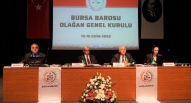 Bursa Barosu Genel Kurulu yapıldı