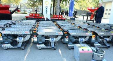 Bursa Büyükşehir'den tarımda makineleşmeye tam destek